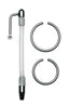 XR Brands Master Series Inertia Flexible Cum Thru Penis Plug