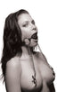 XR Brands Hinder Breathable Silicone Ball Gag With Nipple Clamps