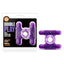 Play With Me Double Play Dual Vibrating Cock Ring Purple Play With Me