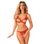 Obsessive Bergamore 2 Piece Bra and Panty Set Red Obsessive