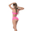 Mapale Lace 2 Piece Bra and Panty Set Hot Pink Mapale