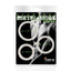 Si Novelties Seamless Metal Cock Ring 3 Piece Set Si Novelties