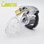 Brutus Alpha Chastity Cock Cage Clear Brutus