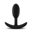 Anal Adventures Platinum Silicone Vibra Slim Plug Small Anal Adventures