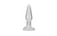 BMS Factory Pillow Talk Fancy Luxurious Glass Anal Plug With Clear Gem BMS Factory