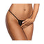 Axami Lingerie Microfiber and Lace G-String Panty with Studs Red Axami Lingerie