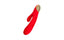 JOS Patti Moving Tongue Multi Function Rabbit Vibrator Red JOS