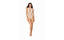 Dreamgirl Lingerie Fishnet Halter Teddy With Stretch Lace Edge Trims White Dream Girl Lingerie