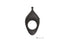 B Swish BCharmed Rhythm Infinite Deluxe Vibrating Cock Ring Black B Swish