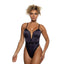 Playboy Lingerie Playboy Blackout Bunny Romper Black Playboy Lingerie