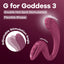 Satisfyer G For Goddess 3 USB C Rechargeable Rabbit Vibrator With Clit Stim