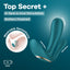 Satisfyer Top Secret Battery Series Wearable Vibrator Green Satisfyer