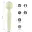 Maia Marlie 420 USB Rechargeable Massage Wand 20.6cm Maia Toys