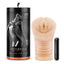 Blush Novelties M Elite Soft & Wet Annabella Vibrating Vagina Stroker Flesh Blush Novelties