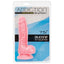 BMS Addiction Brandon Glow in the Dark Dildo With Balls & Suction Cup Base Pink 7.5 Inch BMS