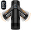CyberSkin The Wing USB Rechargeable Thrusting & Massaging Auto Masturbator With Heater Black CyberSkin