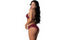 Exposed Juno Burgundy Jewel Lingerie Tow Piece Set Exposed Lingerie