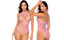 Mapale Heart Fishnet Bodysuit Heart Pink Mapale