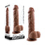 Evolved REALISTIC DARK Dong 8 Inch Brown Evolved