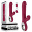 Evolved BURSTING WITH PLEASURE USB Rechargeable Vibrator With Tapping Clitoral Stimulator Red 25.4 cm Evolved