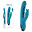 Evolved BUNNY TAPPER USB Rechargeable Rabbit Vibrator Blue 20cm