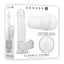 Gender X CLEARLY COMBO Dildo & Masturbator Set Clear Gender X