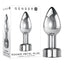 Gender X ROCKIN METAL PLUG Metallic USB Rechargeable Butt Plug Gender X