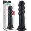 Lovetoy King Sized Anal Ripples Mega Anal Plug 11.5 Inch Black Lovetoy