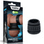 Lovetoy Pinnacle Pro Twin Grip Enhancer Cock & Balls Ring Black Lovetoy