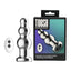 Toosh Remote Controlled Metal Vibrating Anal Beads Toosh