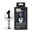 Toosh Silver Metal Butt Plug Large Toosh