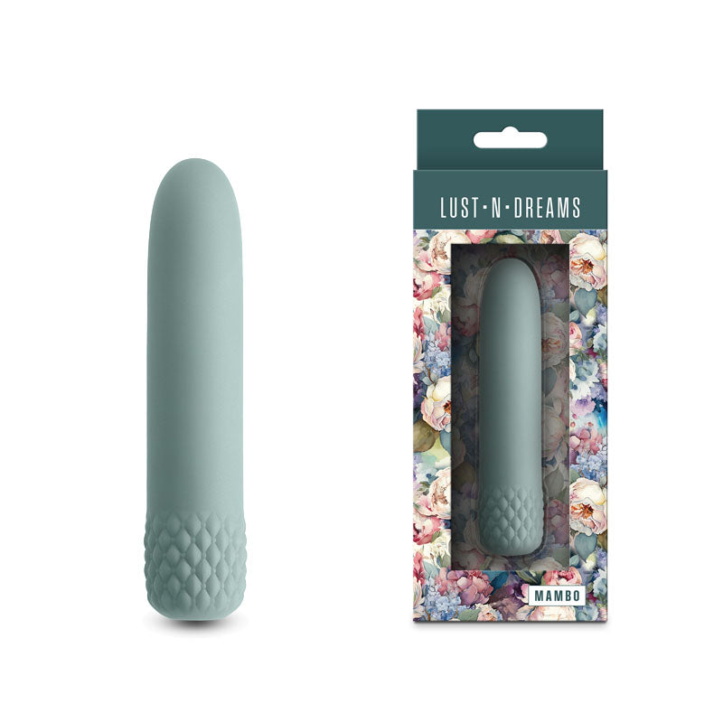 NS Novelties Lust N Dreams Mambo SB Rechargeable Bullet Vibrator Sage Green 