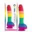NS Novelties Colours Pride Edition Dildo 20.3cm Rainbow NS Novelties