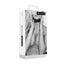 OUCH! Black & White Velcro Collar With Nipple Clamps With Adjustable Straps Restraints Black / Metal Shots Toys
