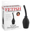 Pipedream Fetish Fantasy Series Curved Douche Enema Black Pipedream
