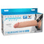 FX Elite 7'' Silicone Hollow Strap-On - Flesh - Flesh 17.8 cm Hollow Strap-On Pipedream
