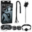 Pipedream Fetish Fantasy Series Limited Edition First Time Fantasy Kit Bondage Kit 5 Piece Set Black Pipedream