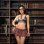 Fantasy Lingerie PLAY MISCHIEF MAKER Schoolgirl Costume Set Red / Grey Fantasy Lingerie