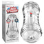 Pipedream PDX Wet Pussies Super FlipAPussy Over Lubricating Stroker Clear Pipedream
