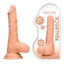 Shots Toys REALROCK Realistic Dildo With Balls 7 Inch Flesh Shots Toys