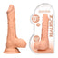 Shots Toys REALROCK Realistic Dong With Balls 10 Inch Flesh Shots Toys