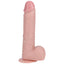 Shots Toys REALROCK 20cm Vibrating & Thrusting Cock With Balls USB Rechargeable Vibrating & Thrusting Dong 8 Inch Shots Toys