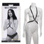 Sportsheets S&M Shadow Body Harness Black Sportsheets