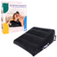 Pivot Inflatable Positioner Plus Inflatable Position Cushion XL Black Sportsheets