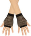 Fisnet Gloves | Erotic Gloves | Costume Gloves | Half Finger | 1 Pair | Black