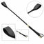 House Of Dasein Black Flat Bdsm Impact Play Spanking Crop Toys Bondage Restraints - Black