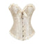 House Of Dasein Ivory Cream Frill Corset Erotic Lingerie Fetish - Xl