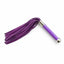 House Of Dasein Leather Flogger Spanking Whip Impact Play Bdsm Bondage Kink - Purple
