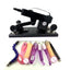 House Of Dasein A2 Black Automatic Sex Machine 6 Dildos Plus Extender Rods - Black