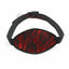 House Of Dasein Red Black Lace Mask Silicone Ball Gag Mouth Bondage Restraints Kink Bdsm Fetish - Red